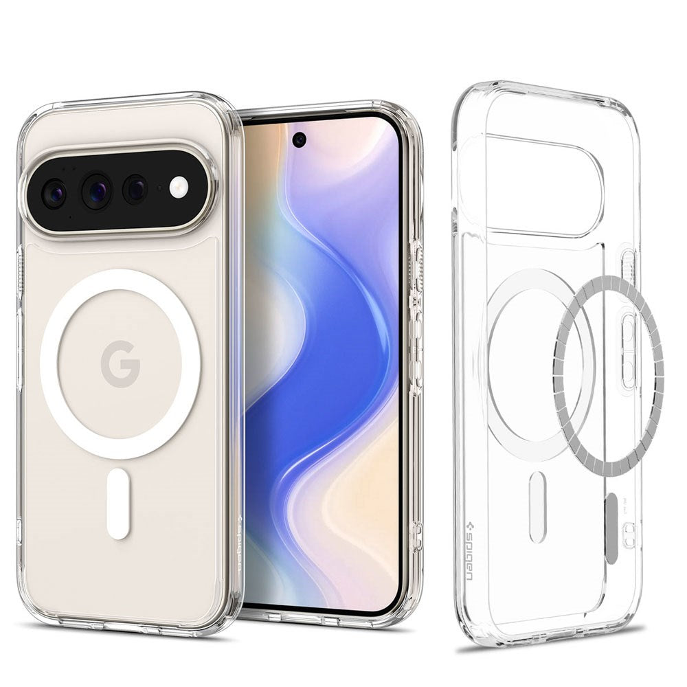 Spigen Google Pixel 11 Pro XL Hybrid Plast Bagside Cover - MagSafe Kompatibel - Gennemsigtig