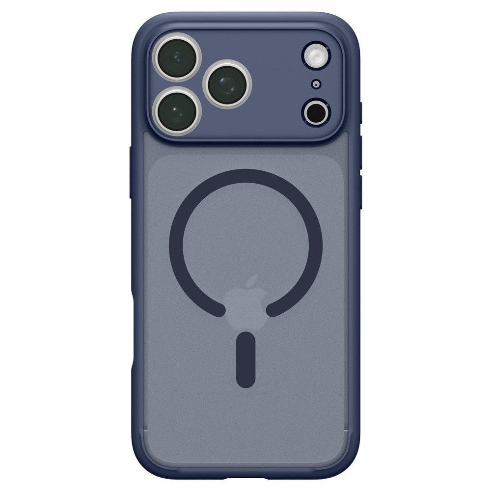 iPhone 18 Pro / 17 Pro Spigen Ultra Hybrid Bagside Cover - MagSafe Kompatibel - Mat Blå