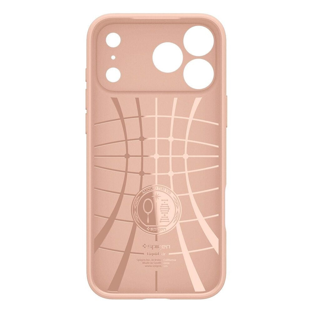 iPhone 18 Pro Max / 17 Pro Max Spigen Liquid Air Bagside Cover - Lyserød
