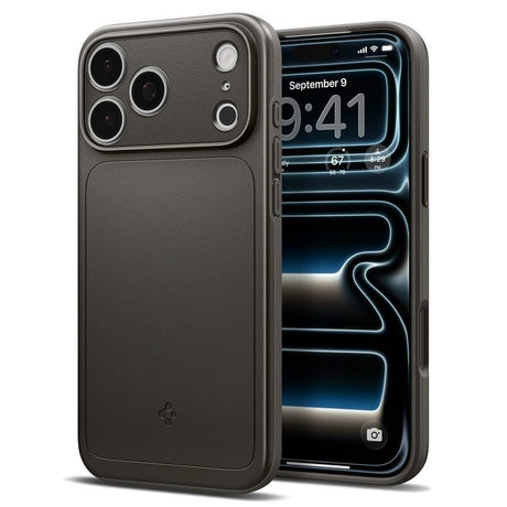 iPhone 18 Pro / 17 Pro Spigen Thin Fit Bagside Cover - MagSafe Kompatibel - Grå