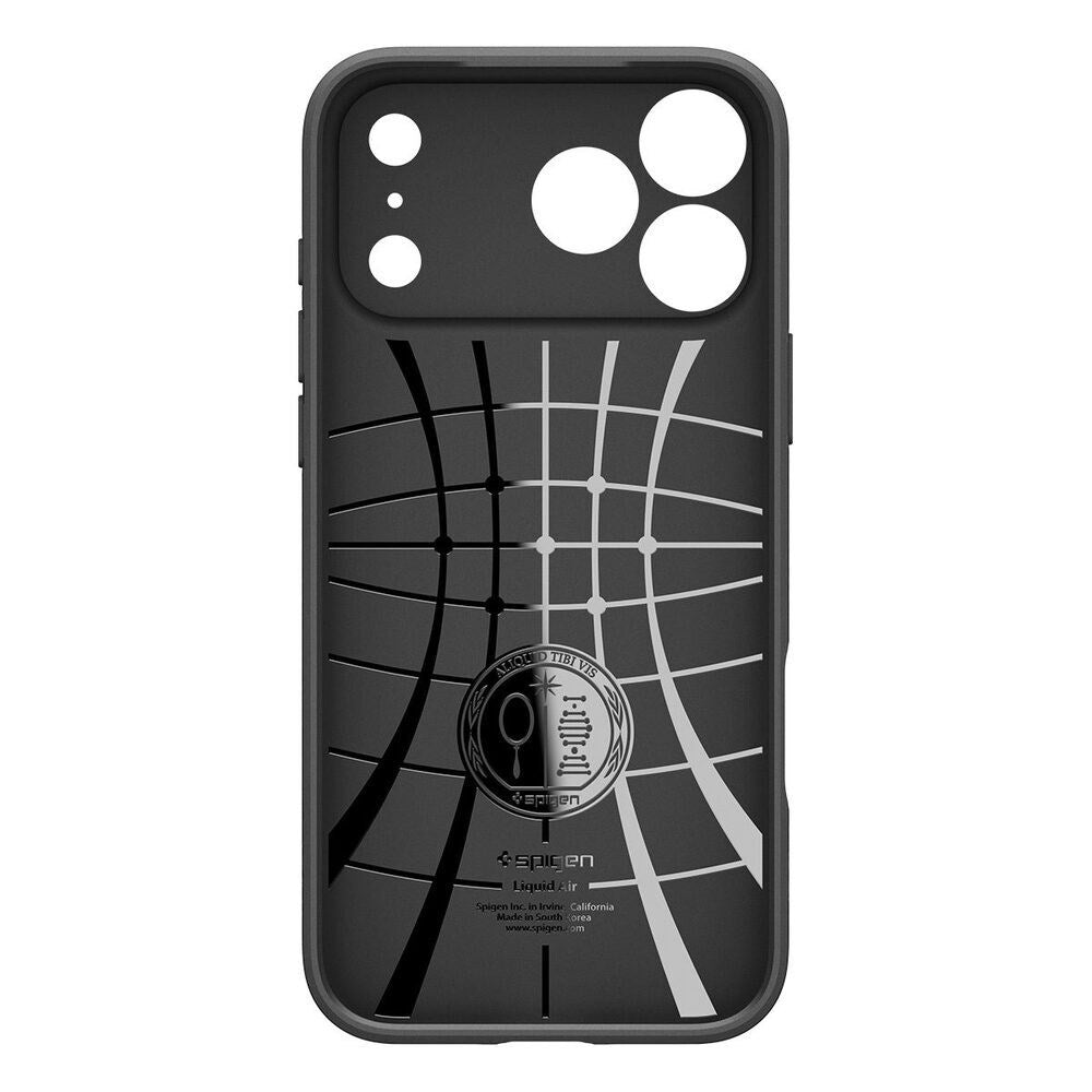 iPhone 18 Pro Max / 17 Pro Max Spigen Liquid Air Bagside Cover - Sort