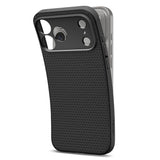 iPhone 18 Pro / 17 Pro Spigen Liquid Air Bagside Cover - Sort