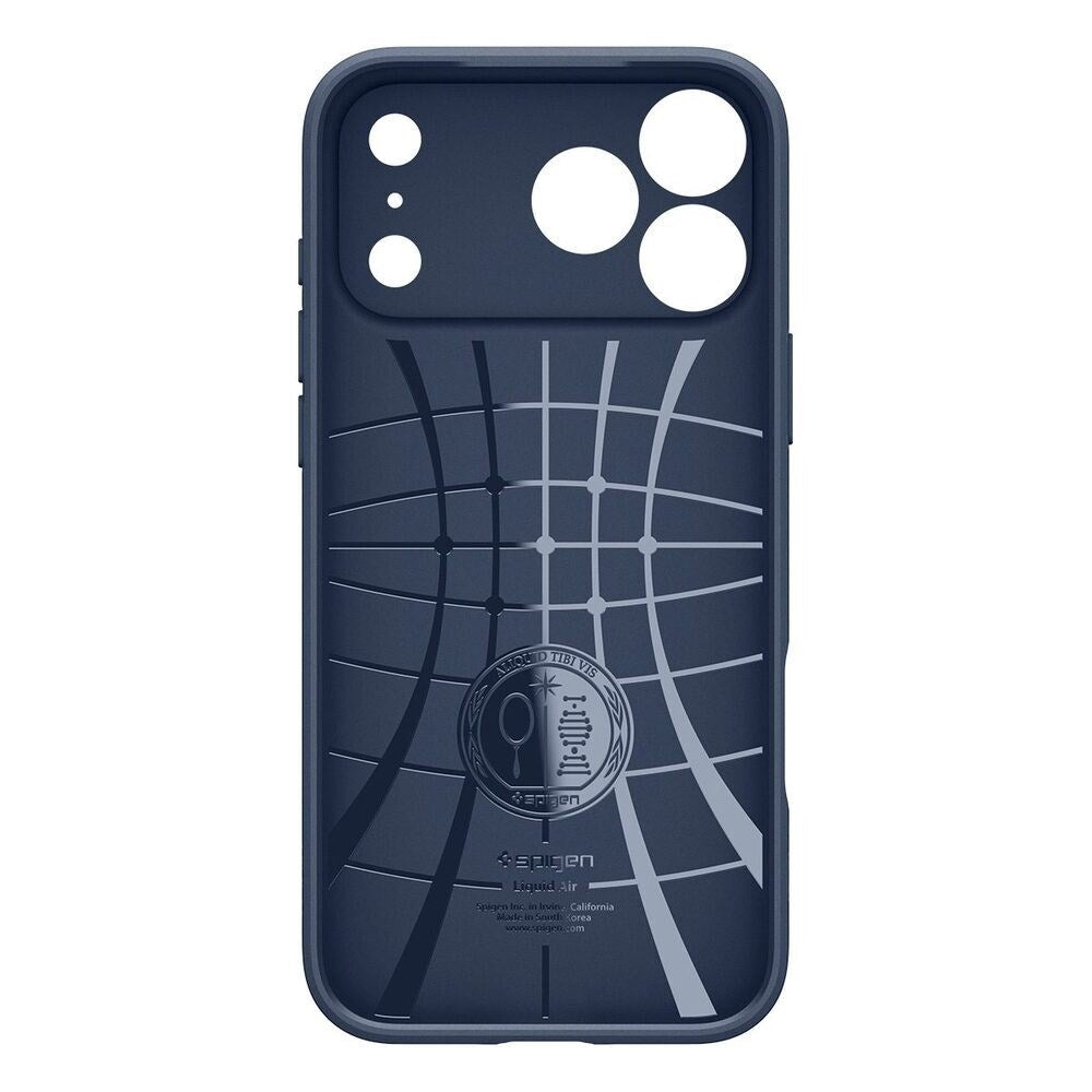 iPhone 18 Pro Max / 17 Pro Max Spigen Liquid Air Bagside Cover - Blå