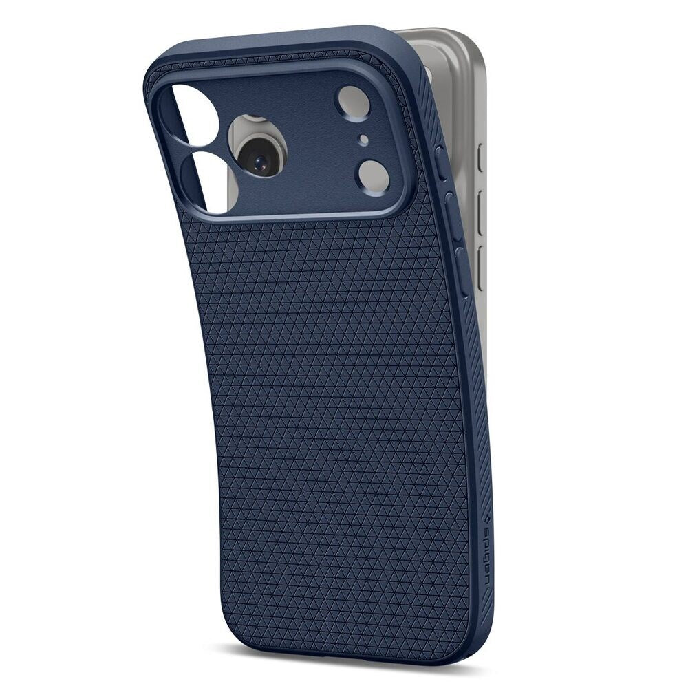 iPhone 18 Pro Max / 17 Pro Max Spigen Liquid Air Bagside Cover - Blå