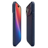 iPhone 18 Pro / 17 Pro Spigen Liquid Air Bagside Cover - Blå