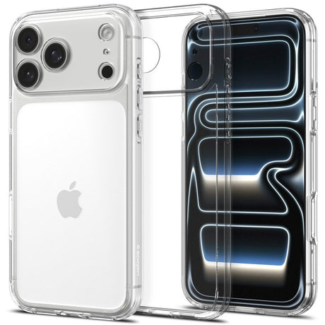 iPhone 18 Pro / 17 Pro Spigen Ultra Hybrid Bagside Cover - Gennemsigtig