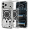 iPhone 18 Pro Max / 17 Pro Max Spigen Ultra Hybrid Bagside Cover - MagSafe Kompatibel - Gennemsigtig / Sort