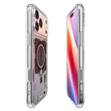 iPhone 18 Pro Max / 17 Pro Max Spigen Ultra Hybrid Bagside Cover - MagSafe Kompatibel - Gennemsigtig / Sort