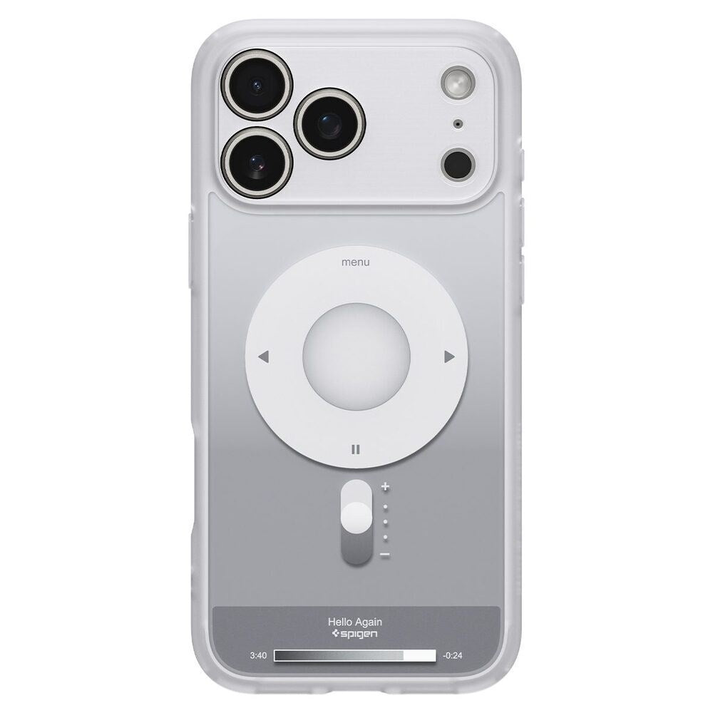 iPhone 18 Pro Max / 17 Pro Max Spigen Ultra Hybrid Bagside Cover - MagSafe Kompatibel - Sølv