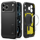 iPhone 18 Pro Max / 17 Pro Max Spigen Tough Armor T Bagside Cover - MagSafe Kompatibel - Sort