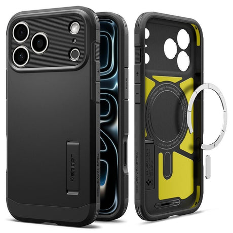 iPhone 18 Pro Max / 17 Pro Max Spigen Tough Armor T Bagside Cover - MagSafe Kompatibel - Sort