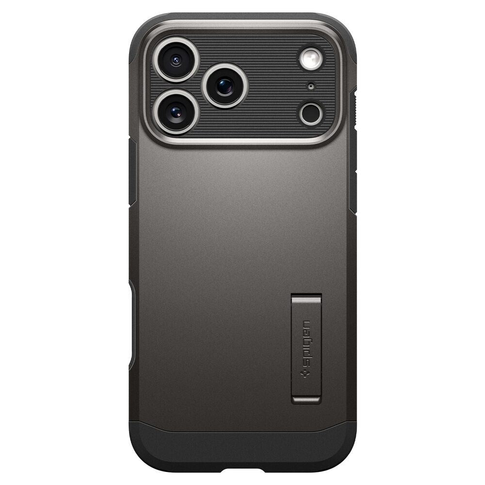 iPhone 18 Pro Max / 17 Pro Max Spigen Tough Armor T Bagside Cover - MagSafe Kompatibel - Grå