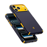 iPhone 18 Pro / 17 Pro Spigen Nano Pop Hybrid Bagside Cover - MagSafe Kompatibel - Blå / Gul