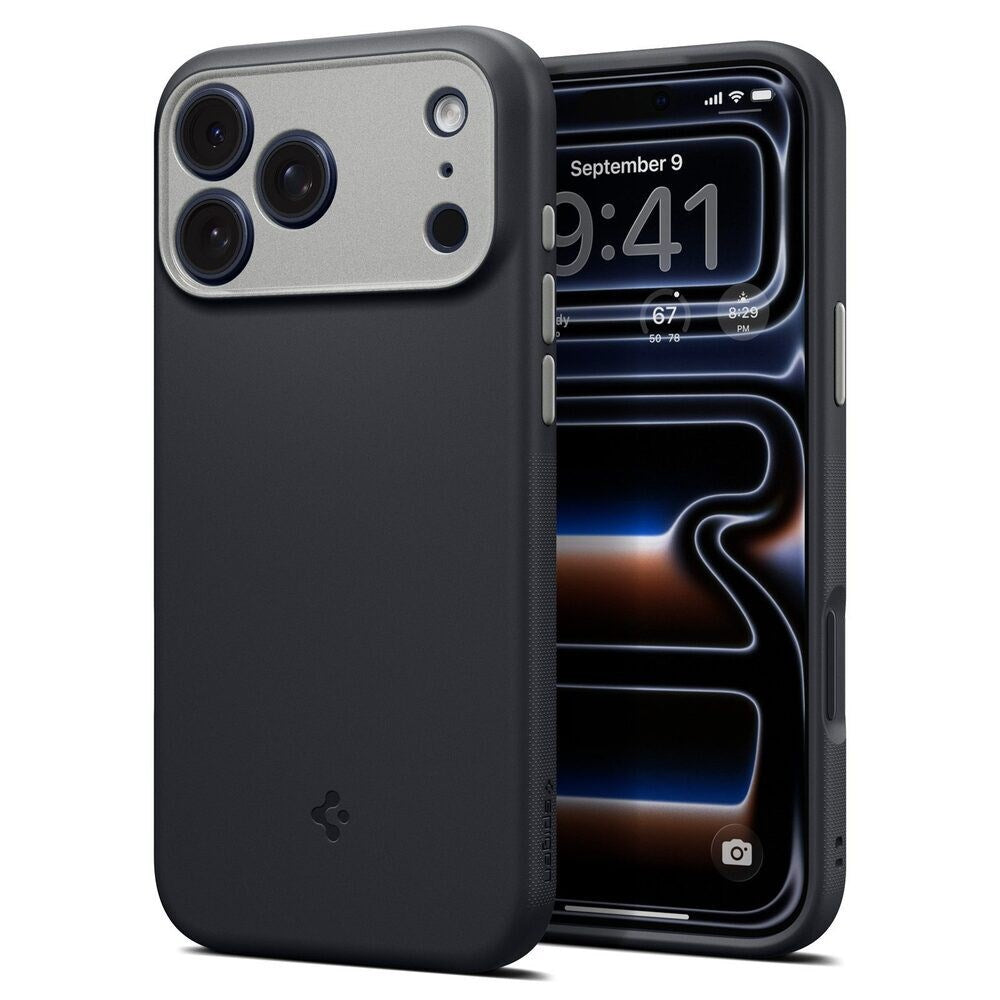 iPhone 18 Pro / 17 Pro Spigen Nano Pop Bagside Cover - MagSafe Kompatibel - Sort