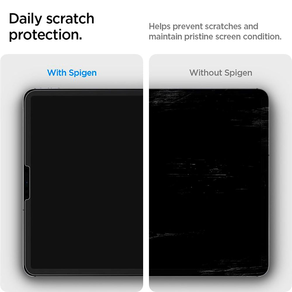 Spigen iPad Air (2022 / 2020) / Pro 11 (2022 / 2021 / 2020 / 2018) Berøringsskjermbeskytter av papir - veskevennlig - Gjennomsiktig