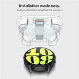 Spigen Samsung Galaxy Watch 7 (44mm) EZ Fit GLAS.tR Skjermbeskytter - 2 stk - Gjennomsiktig