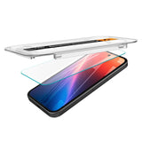 Spigen EZ Fit Glass tR Skjermbeskytter - Google Pixel 9a - 2 stk - Case Friendly - Gjennomsiktig