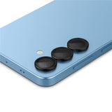 Spigen EZ Fit Optik Pro - Samsung Galaxy S25 - Kameralinsebeskyttelsesglas - 2 stk - Sort