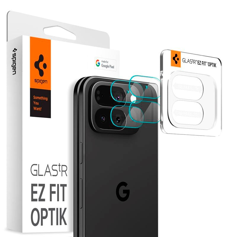 Spigen - Google Pixel 10 Pro Fold Glass tR EZ Fit Optik Kameralinsebeskyttelsesglas - 2 stk - Gennemsigtig