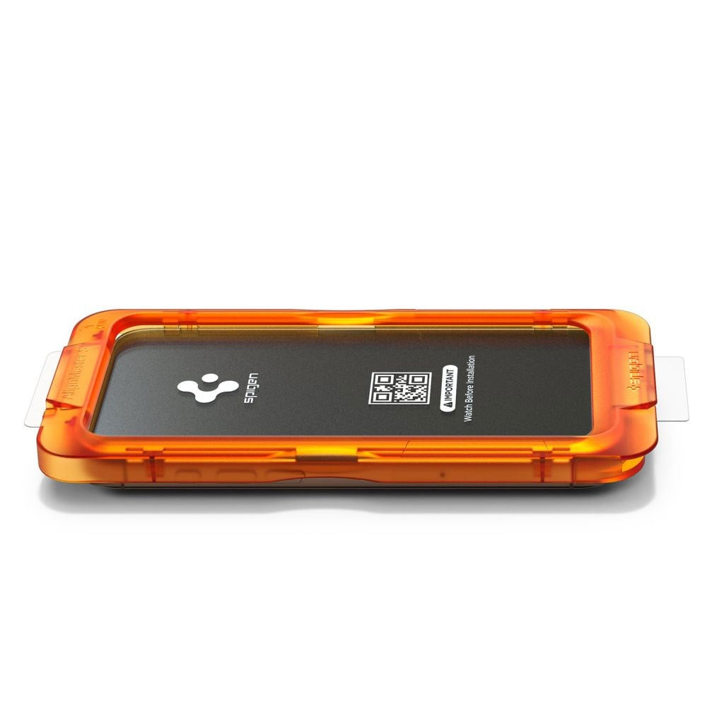 iPhone 17 Pro Max Spigen Beskyttelsesglas m. AlignMaster - 3 stk. - Gennemsigtig