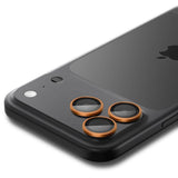 iPhone 17 Pro / 17 Pro Max / 16 Pro / 16 Pro Max / 15 Pro / 15 Pro Max / 14 Pro / 14 Pro Max Spigen Glass tR EZ Fit Optik Pro Kameraglas - 2 stk - Orange
