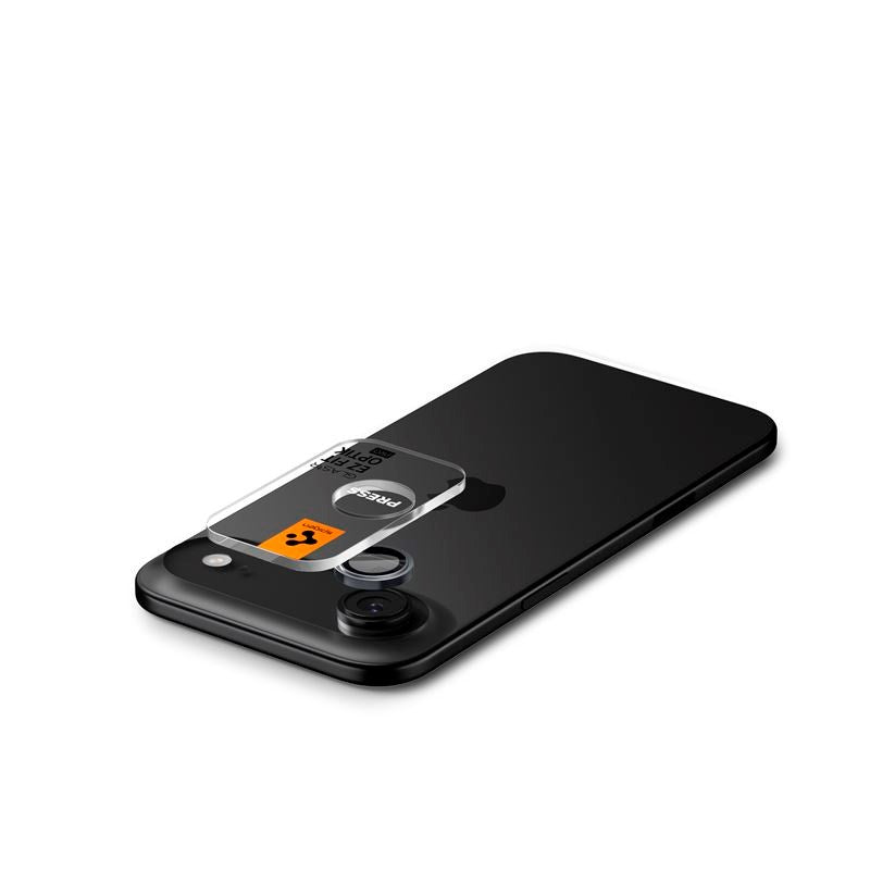 Spigen - iPhone Air - Glass tR EZ Fit Optik Pro Kameralinsebeskyttelsesglas - 2 stk - Grå