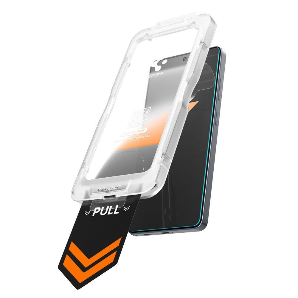 Spigen Samsung Galaxy S26 Ultra Glass tR EZ Fit Pro HD Skærmglas - 2 stk - Gennemsigtig