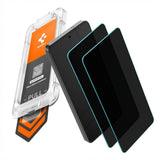 Spigen Samsung Galaxy S26+ (Plus) Glass tR EZ Fit Pro HD Skærmglas - Privacy - 2 stk - Gennemsigtig
