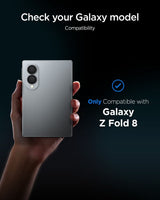 Samsung Galaxy Z Fold8 Spigen Glass tR EZ Fit Optik Pro Kameraglas - 2 stk - Sort