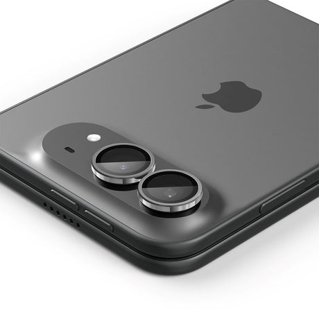 Spigen iPhone Duo Glass tR EZ Fit Optik Pro Kamerabeskytter - 2 stk - Hvid