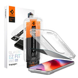 iPhone 18 Pro Spigen Glass tR EZ Fit Pro HD Privacy Skærmbeskyttelsesglas - Gennemsigtig