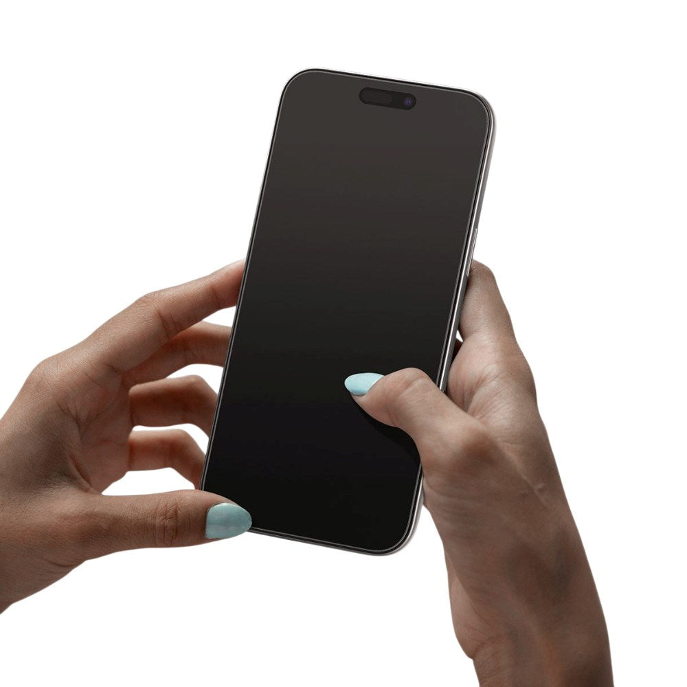 iPhone 18 Pro Max Spigen Glass tR EZ Fit Pro HD Privacy Skærmbeskyttelsesglas - Gennemsigtig
