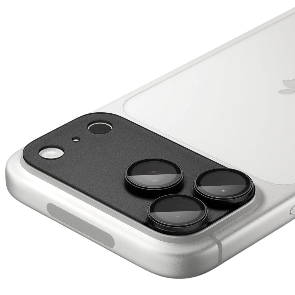 iPhone 18 Pro Spigen Glass tR EZ Fit Optik Pro XL Kamerabeskytter - Grå