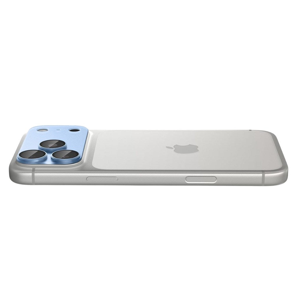 iPhone 18 Pro Spigen Glass tR EZ Fit Optik Pro XL Kamerabeskytter - Blå