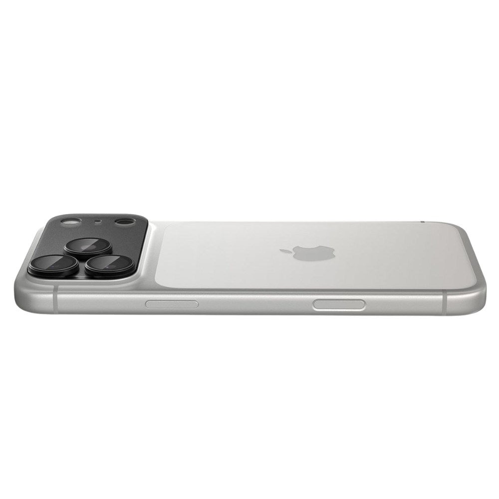 iPhone 18 Pro Max Spigen Glass tR EZ Fit Optik Pro XL Kamerabeskytter - Grå