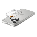 iPhone 18 Pro / 18 Pro Max Spigen Glass tR EZ Fit Optik Pro Kamerabeskytter - 2 stk - Grå