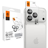 iPhone 18 Pro / 18 Pro Max Spigen Glass tR EZ Fit Optik Pro Kamerabeskytter - 2 stk - Sølv