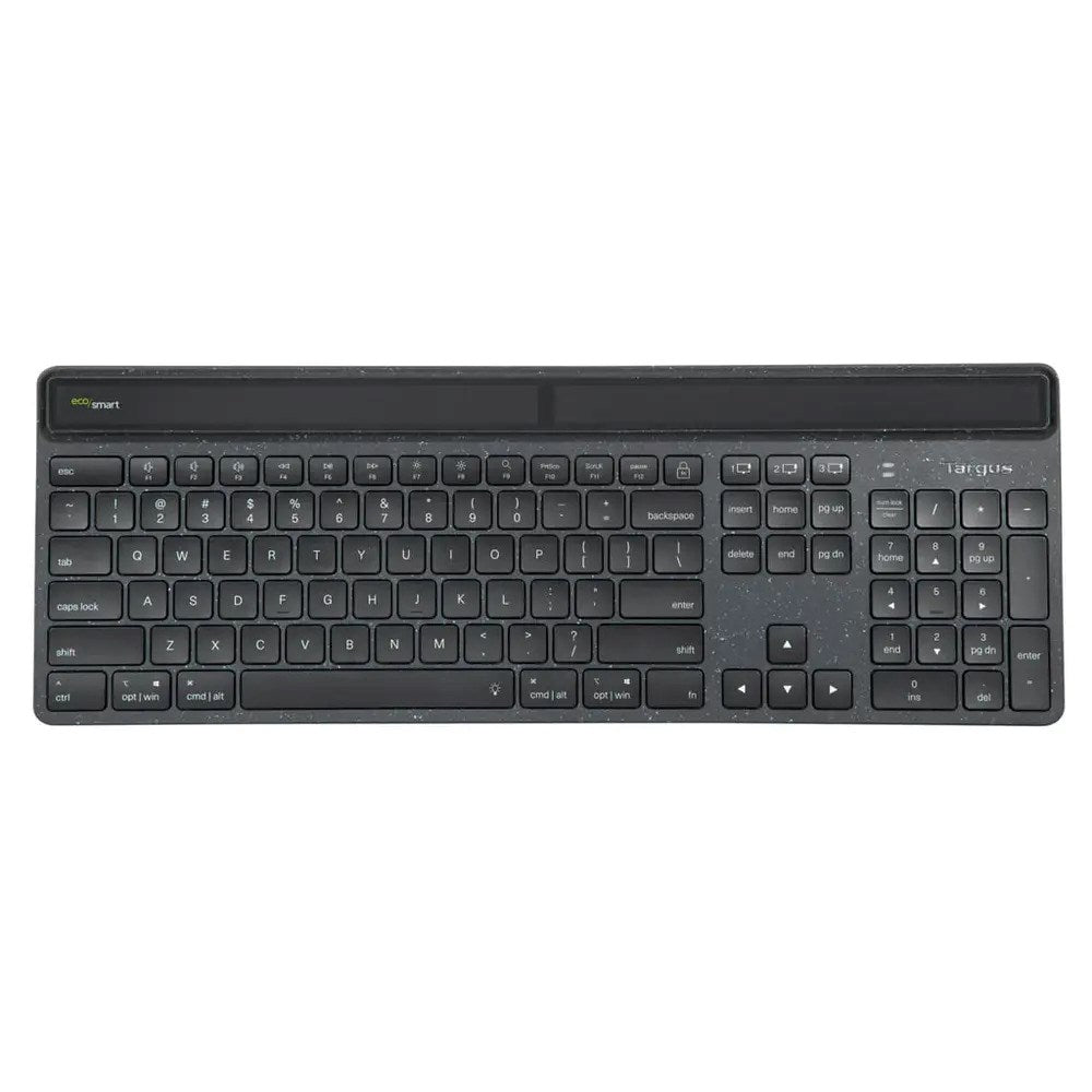 Targus EcoSmart Trådløst Nordisk Bluetooth Tastatur - Sort