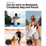 Spigen A630 Aqua Shield Vanntett Veske - Hvit / Gjennomsiktig