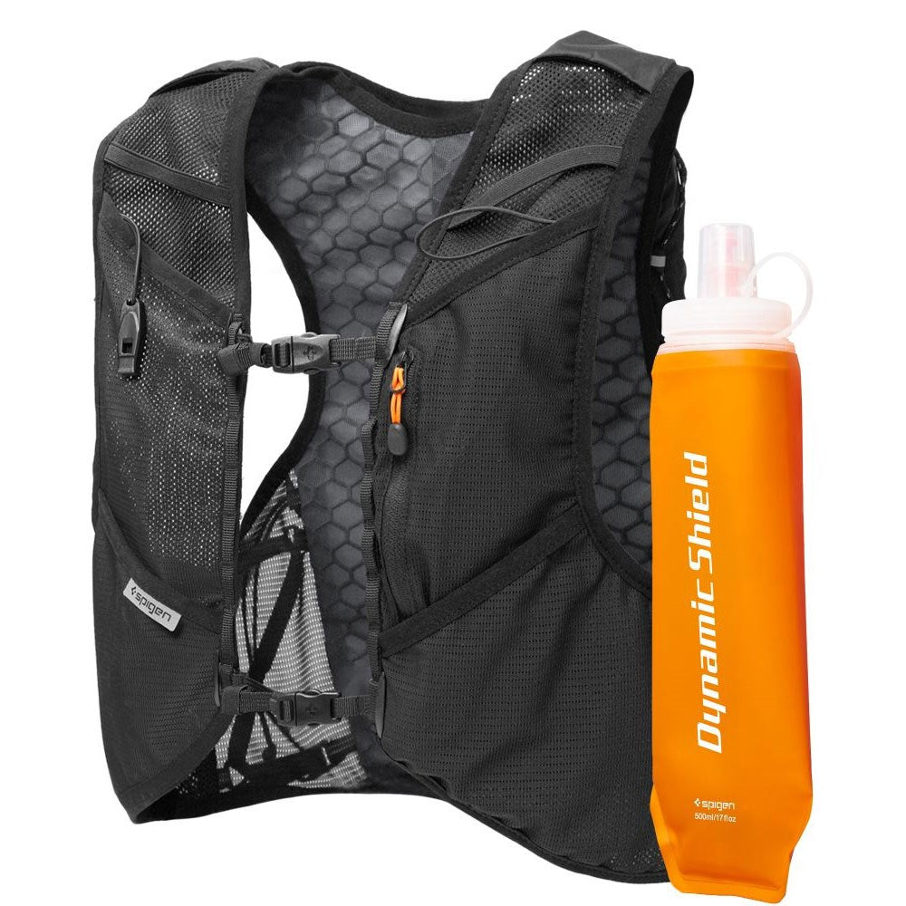 Spigen Dynamic Løbevest i str. L - XL - Sort