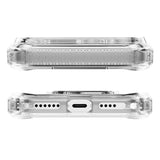 iPhone 17 Pro Max ITSKINS Hybrid MagClear Case - MagSafe Kompatibel - Gennemsigtig