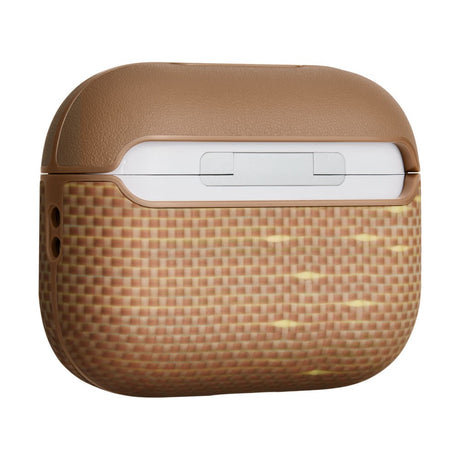 PITAKA Apple AirPods Pro (3. gen.) Magnetic Aramid Fiber Cover - Golden Glint