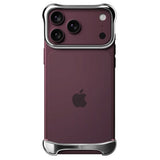 Arc Pulse Aluminum Bumper Cover - iPhone 18 Pro Max - Silver