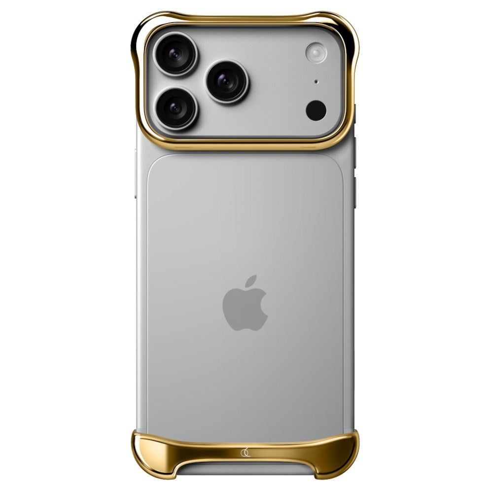Arc Pulse Aluminum Bumper Cover - iPhone 18 Pro Max - Gold