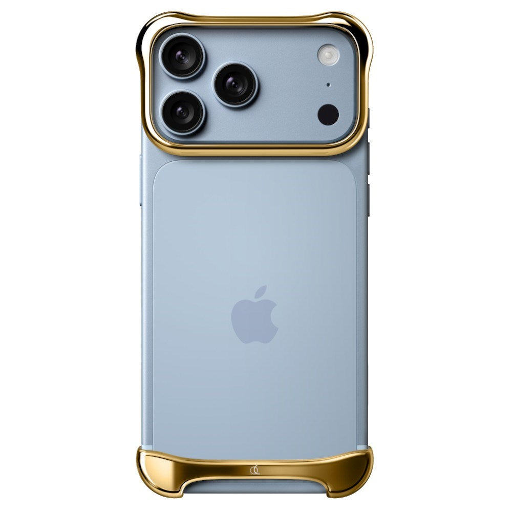 Arc Pulse Aluminum Bumper Cover - iPhone 18 Pro Max - Gold