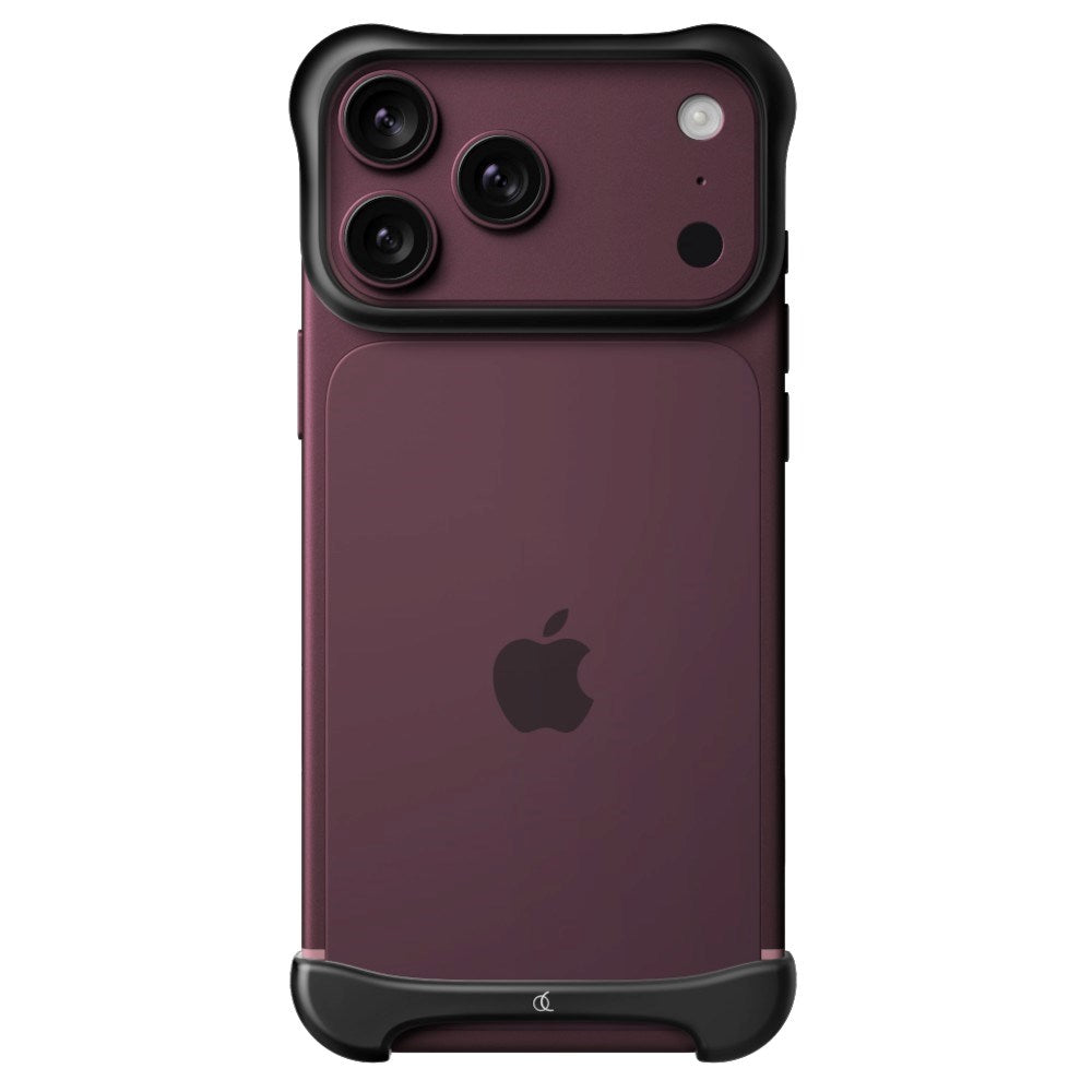 Arc Pulse Aluminum Bumper Cover - iPhone 18 Pro - Matte Black
