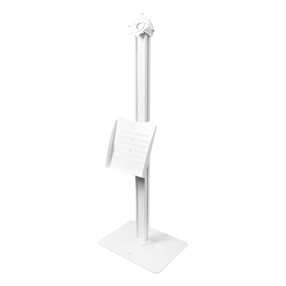 DELTACO Office Tablet Gulvstander - Hvid