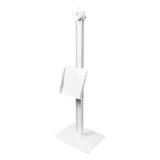 DELTACO Office Tablet Gulvstander - Hvid
