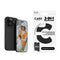 CARE By PanzerGlass iPhone 16 Pro 3-i-1 FASHION Bundle - Skjermbeskytter (UWF) / Bakdeksel / Kamerabeskyttelse - Gjennomsiktig / Svart