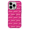 Nudient Form Case iPhone 15 Pro Bakdeksel - Barbie Grid
